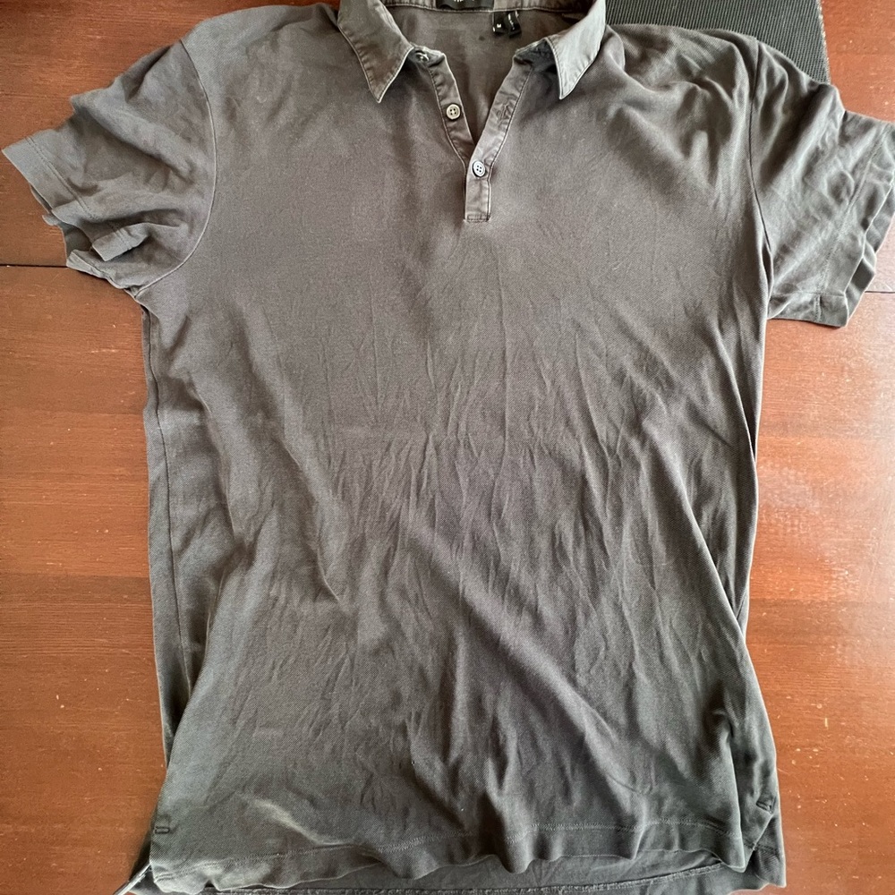 Theory Gun Metal M Shirt